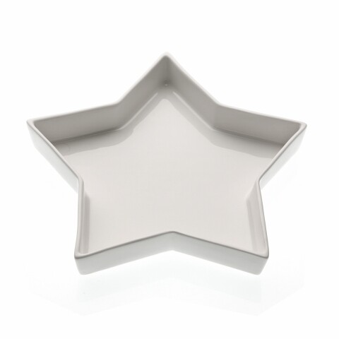 Platou Estrella, 23x23x3 cm, portelan