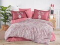 Lenjerie de pat dubla, L'essentiel Maison, Bolera, Bumbac Satinat, Roz