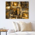 Tablou decorativ, 218650210_70100, Canvas, Rama din lemn (grosime 3 cm), Multicolor