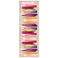 Covor, Wooylk0099, 80x250 cm, Poliester, Crem / Portocaliu / Galben / Fuchsia