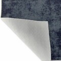 Covor, Exfab210, 80x120 cm, Poliester, Gri/Albastru Marin