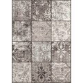 Covor, Exfab225, 160x230 cm, Poliester, Nurca / Crema
