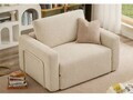 Fotoliu extensibil, Atelier del Sofa, 118FVL1103, Tesatura Boucle, Crem