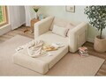 Fotoliu extensibil, Atelier del Sofa, 118FVL1103, Tesatura Boucle, Crem