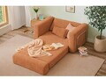 Fotoliu extensibil, Atelier del Sofa, 118FVL1104, Tesatura Boucle, Portocaliu
