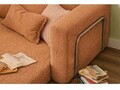 Fotoliu extensibil, Atelier del Sofa, 118FVL1104, Tesatura Boucle, Portocaliu