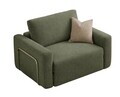 Fotoliu extensibil, Atelier del Sofa, 118FVL1105, Tesatura Boucle, Verde