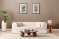 Canapea extensibila 3 locuri, Atelier del Sofa, 118FVL1301, Tesatura plus reiata, Crem