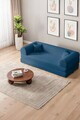 Canapea extensibila 3 locuri, Atelier del Sofa, 118FVL1302, Tesatura plus reiata, Albastru