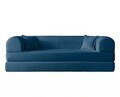 Canapea extensibila 3 locuri, Atelier del Sofa, 118FVL1302, Tesatura plus reiata, Albastru