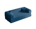 Canapea extensibila 3 locuri, Atelier del Sofa, 118FVL1302, Tesatura plus reiata, Albastru