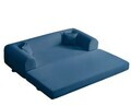 Canapea extensibila 3 locuri, Atelier del Sofa, 118FVL1302, Tesatura plus reiata, Albastru
