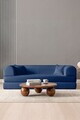 Canapea extensibila 3 locuri, Atelier del Sofa, 118FVL1303, Tesatura plus reiata, Albastru navy