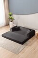 Canapea extensibila 3 locuri, Atelier del Sofa, 118FVL1306, Tesatura plus reiata, Antracit