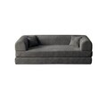 Canapea extensibila 3 locuri, Atelier del Sofa, 118FVL1306, Tesatura plus reiata, Antracit