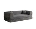 Canapea extensibila 3 locuri, Atelier del Sofa, 118FVL1306, Tesatura plus reiata, Antracit