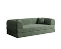 Canapea extensibila 3 locuri, Atelier del Sofa, 118FVL1307, Tesatura plus reiata, Verde