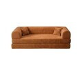 Canapea extensibila 3 locuri, Atelier del Sofa, 118FVL1308, Tesatura plus reiata, Portocaliu