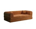 Canapea extensibila 3 locuri, Atelier del Sofa, 118FVL1308, Tesatura plus reiata, Portocaliu