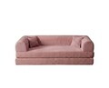 Canapea extensibila 3 locuri, Atelier del Sofa, 118FVL1309, Tesatura plus reiata, Roz