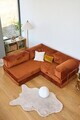 Coltar, Atelier del Sofa, 118FVL1401, Tesatura plus reiata, Caramiziu