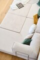 Coltar, Atelier del Sofa, 118FVL1402, Tesatura plus reiata, Crem
