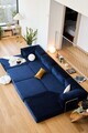 Coltar, Atelier del Sofa, 118FVL1403, Tesatura plus reiata, Albastru navy