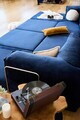 Coltar, Atelier del Sofa, 118FVL1403, Tesatura plus reiata, Albastru navy
