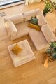 Coltar, Atelier del Sofa, 118FVL1404, Tesatura plus reiata, Bej