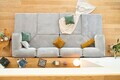 Coltar, Atelier del Sofa, 118FVL1405, Tesatura plus reiata, Gri deschis