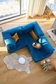 Coltar, Atelier del Sofa, 118FVL1406, Tesatura plus reiata, Indigo