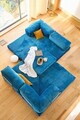 Coltar, Atelier del Sofa, 118FVL1406, Tesatura plus reiata, Indigo
