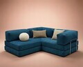 Coltar, Atelier del Sofa, 118FVL1406, Tesatura plus reiata, Indigo