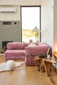 Coltar, Atelier del Sofa, 118FVL1409, Tesatura plus reiata, Roz