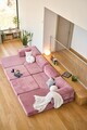 Coltar, Atelier del Sofa, 118FVL1409, Tesatura plus reiata, Roz