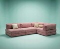 Coltar, Atelier del Sofa, 118FVL1409, Tesatura plus reiata, Roz
