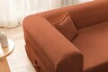 Coltar, Atelier del Sofa, 118FVL1501, Tesatura plus reiata, Caramiziu