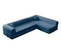 Coltar, Atelier del Sofa, 118FVL1502, Tesatura plus reiata, Albastru