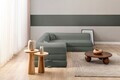 Coltar, Atelier del Sofa, 118FVL1507, Tesatura plus reiata, Verde