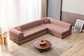 Coltar, Atelier del Sofa, 118FVL1509, Tesatura plus reiata, Roz
