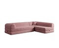 Coltar, Atelier del Sofa, 118FVL1509, Tesatura plus reiata, Roz