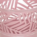 Ghiveci Foliage, Creaciones Meng, 12x13.5 cm, metal galvanizat, roz