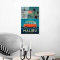 Tablou decorativ, UV-1008, Sticla temperata, 30 x 45 cm, Multicolor