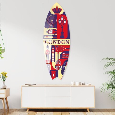 Pictură decorativă din plexiglas, Mvsf36M, PLEXIGLAS, Cadru: Design fără ramă, Multicolor