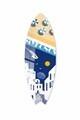 Pictură decorativă din plexiglas, Mvsf43M, PLEXIGLAS, Cadru: Design fără ramă, Multicolor