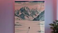 Tablou decorativ, Huhu690, Sticla temperata, Dimensiune: 40 x 60 cm, Multicolor