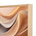 Tablou decorativ, Cc-D-Ah-1003 45 x 60, Canvas, Cadru: 100% LEMN (Grosime: 18 mm), Multicolor