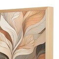 Tablou decorativ, Cc-D-Ah-1005 45 x 60, Canvas, Cadru: 100% LEMN (Grosime: 18 mm), Multicolor