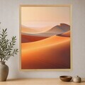 Tablou decorativ, Cc-D-Ah-1007 45 x 60, Canvas, Cadru: 100% LEMN (Grosime: 18 mm), Multicolor