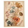 Tablou decorativ, Cc-D-Ah-1008 70 x 95, Canvas, Cadru: 100% LEMN (Grosime: 18 mm), Multicolor